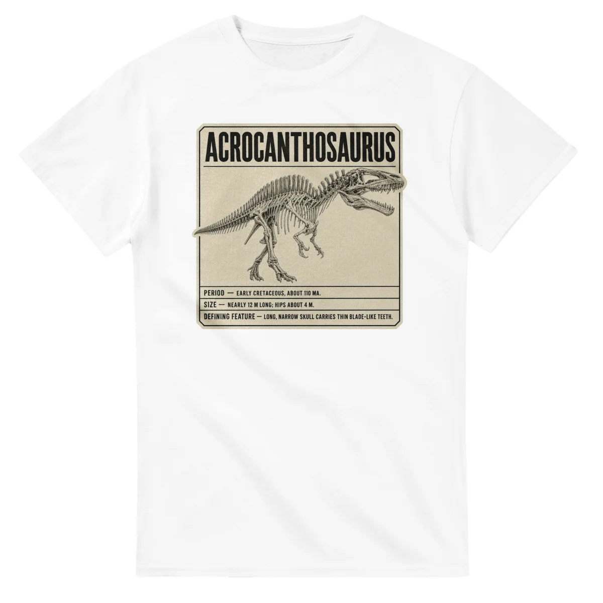 Acrocanthosaurus - Set in Stone