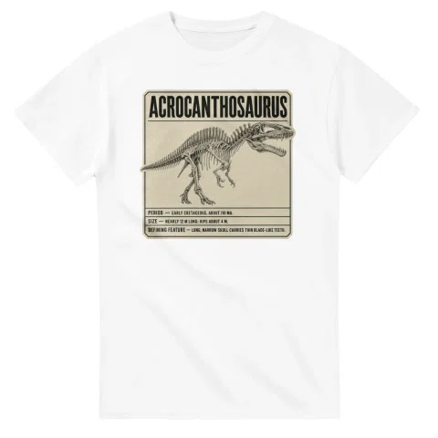 Acrocanthosaurus - Set in Stone