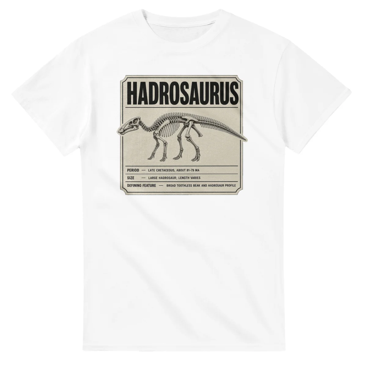 Hadrosaurus - Set in Stone