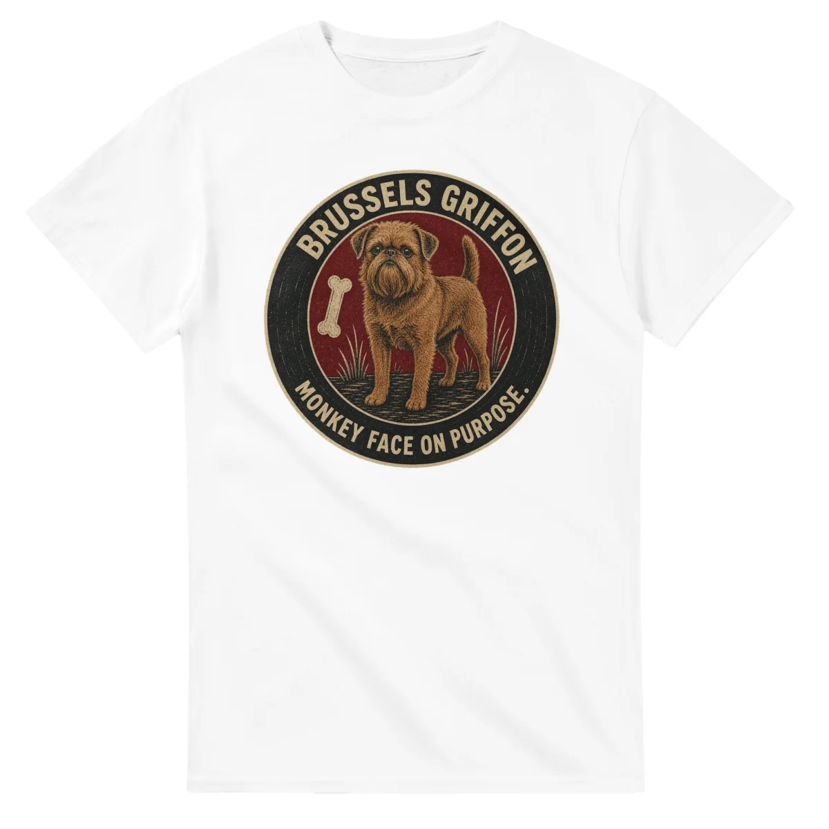Brussels Griffon - Monkey Face on Purpose