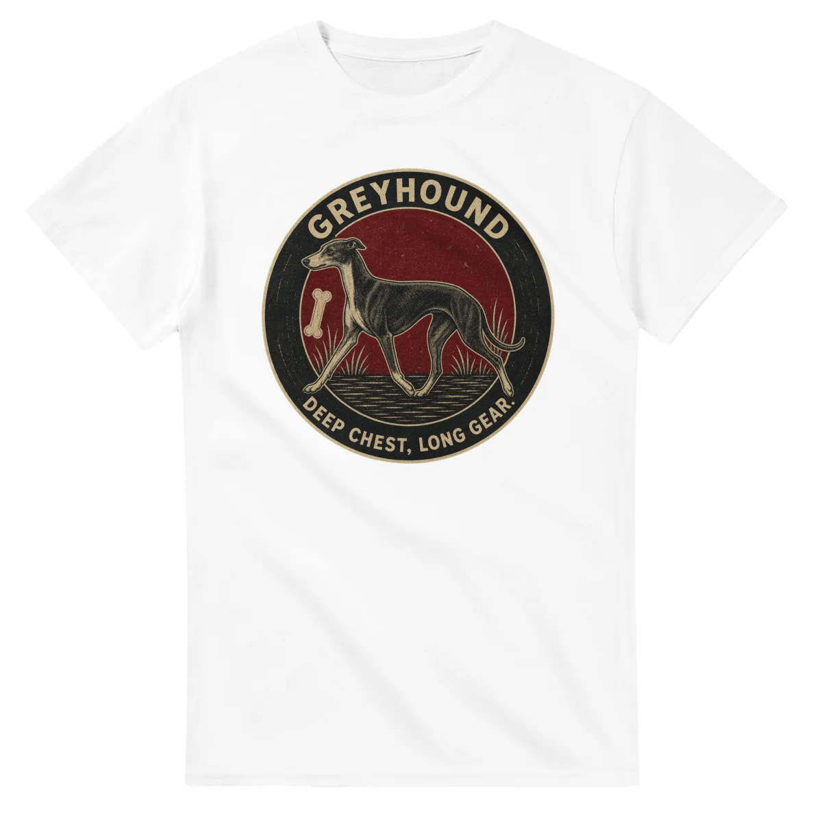 Greyhound - Deep Chest, Long Gear