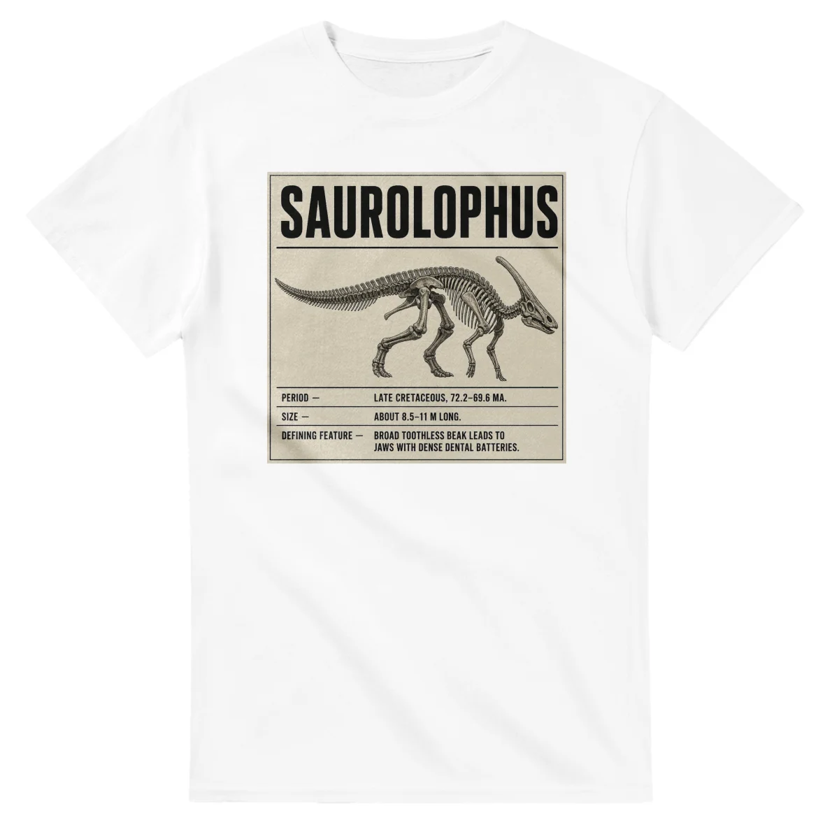 Saurolophus - Set in Stone