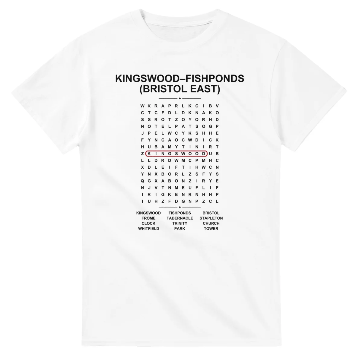 Kingswood-Fishponds (Bristol East) Word Search - Somewhere In Here