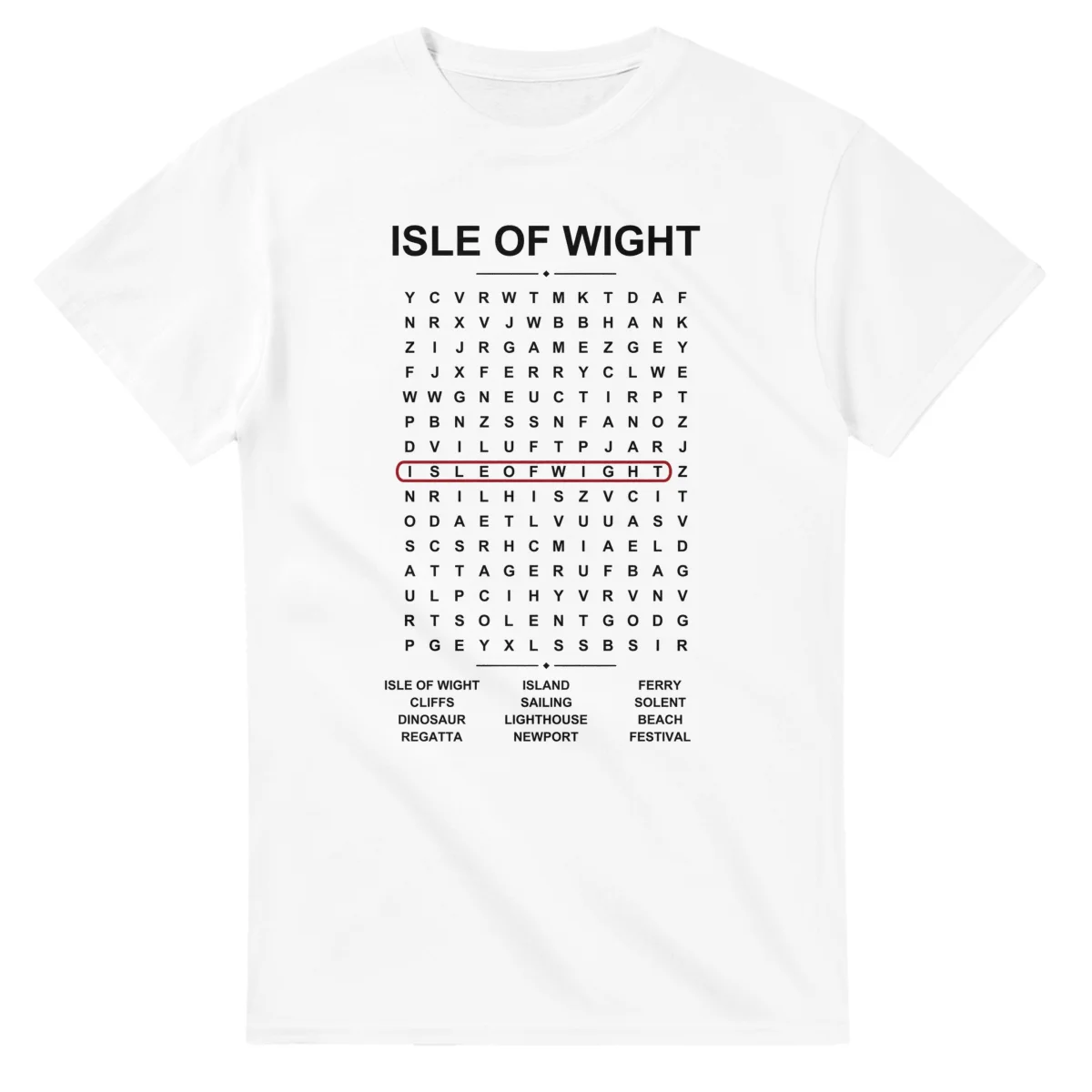 Isle of Wight Word Search - Somewhere In Here