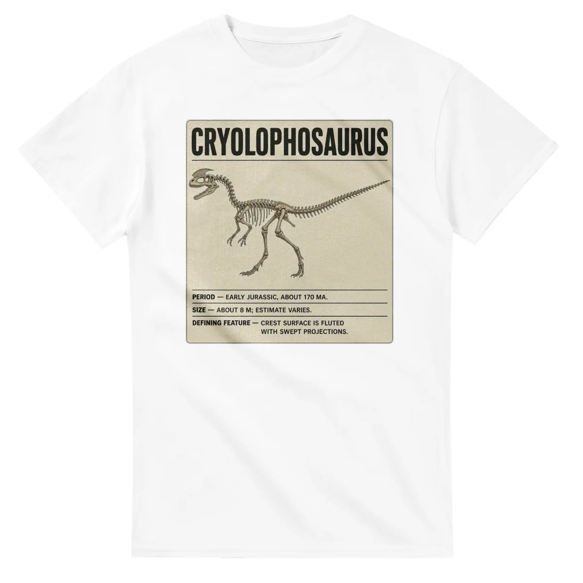 Cryolophosaurus - Set in Stone