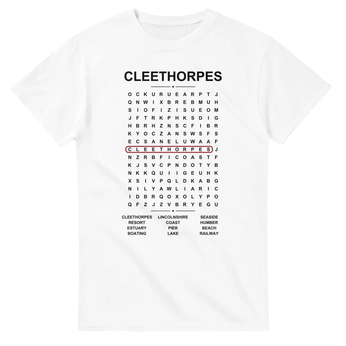 Cleethorpes Word Search - Somewhere In Here