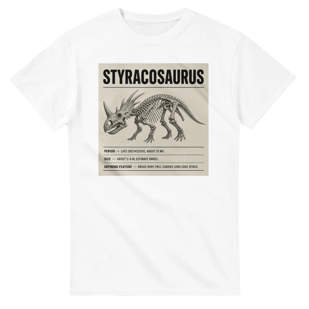 Styracosaurus - Set in Stone