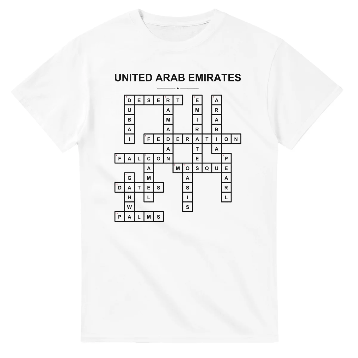 United Arab Emirates Crossword - Down Your Way