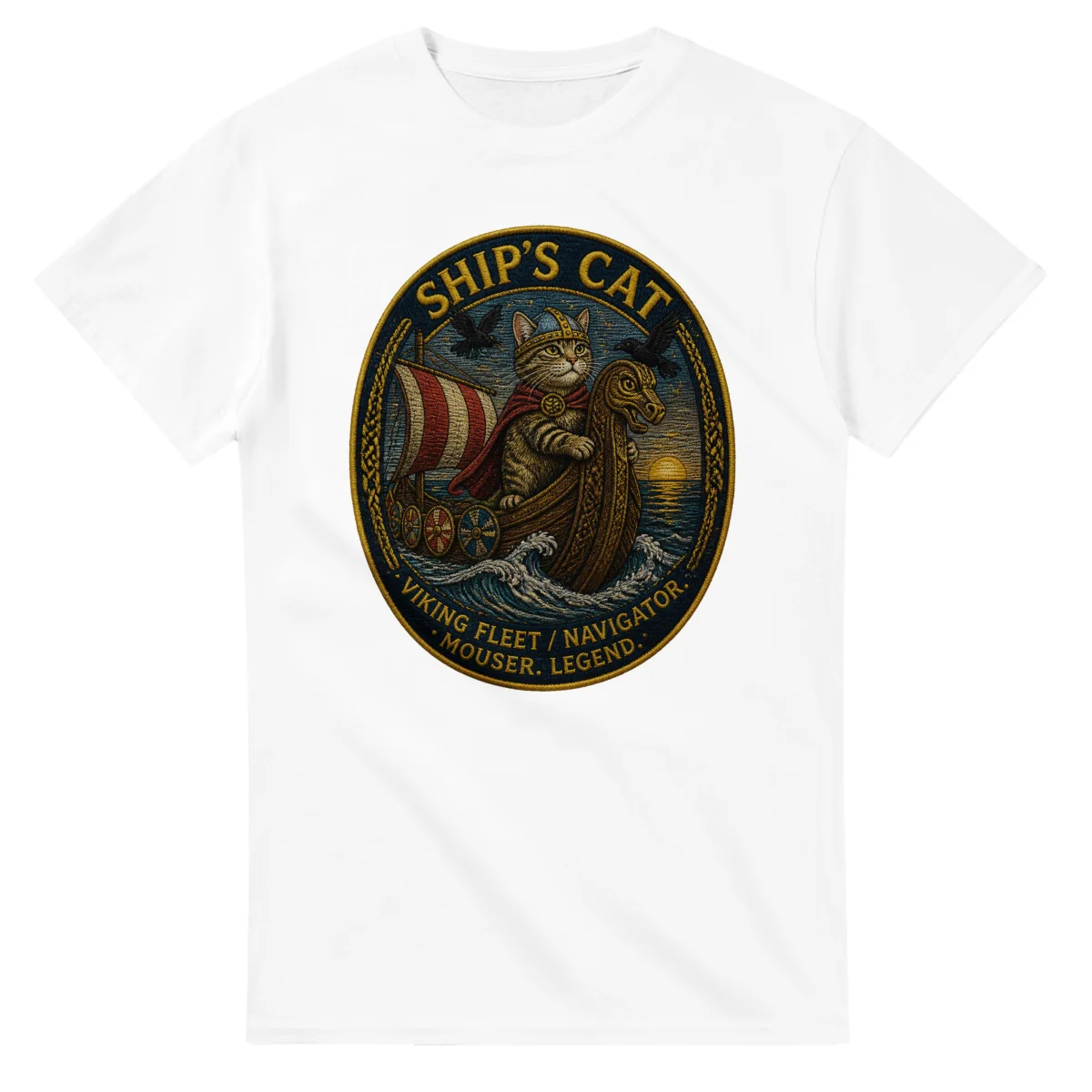 Ship's Cat, Viking Fleet - Navigator, Mouser, Legend