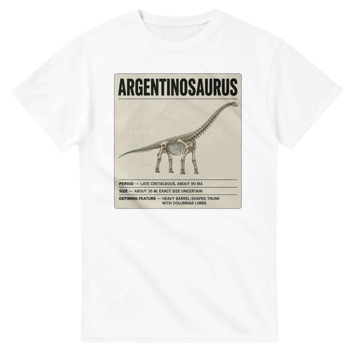 Argentinosaurus - Set in Stone