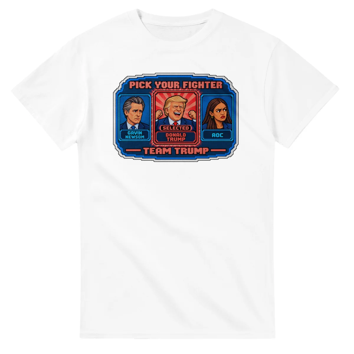 Team Trump (Newsom and AOC) - Select your leader