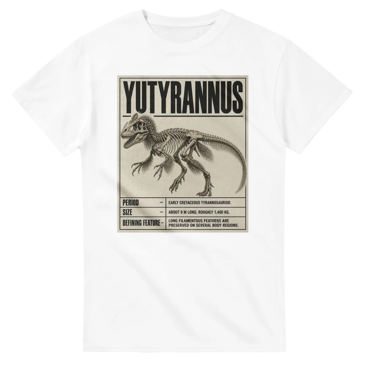 Yutyrannus - Set in Stone
