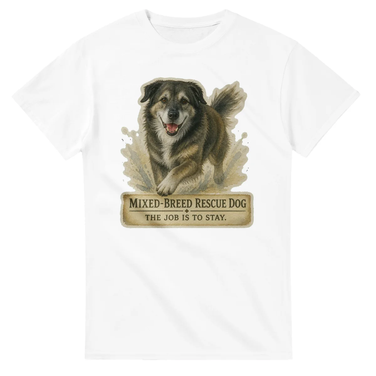 Mixed-Breed Rescue Dog - Working Roots
