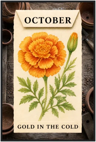 October Marigold - Gold in the Cold (Grow Your Own)