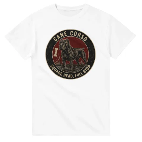 Cane Corso - Square Head, Full Stop