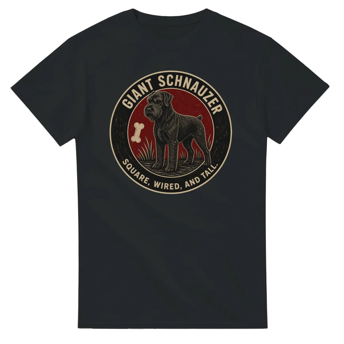 Giant Schnauzer - Square, Wired, and Tall
