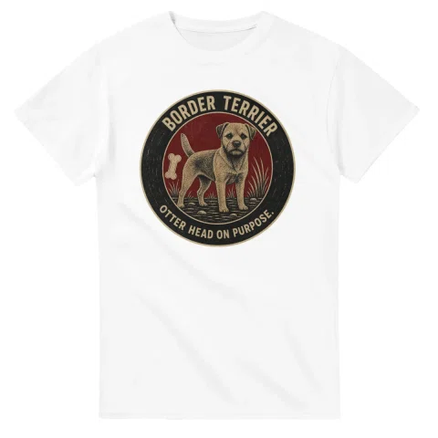 Border Terrier - Otter Head on Purpose