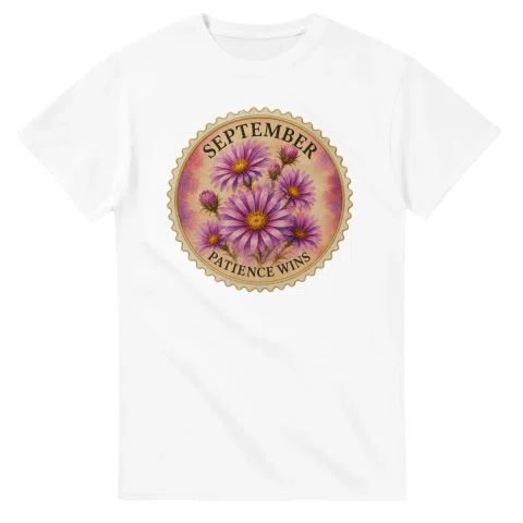 September Aster - Patience Wins (In Full Bloom)