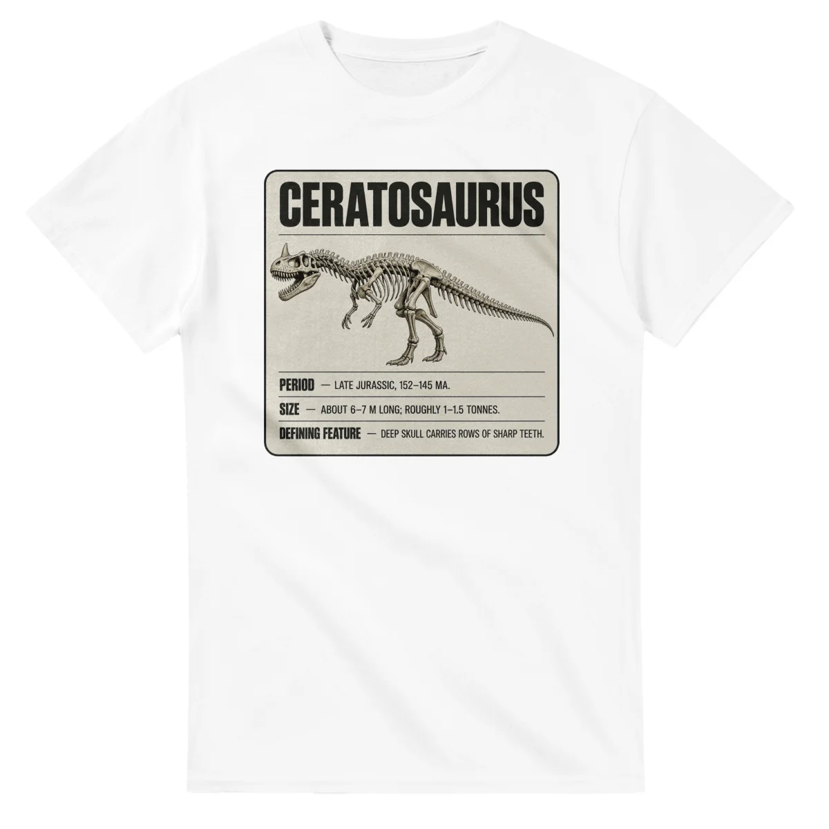 Ceratosaurus - Set in Stone
